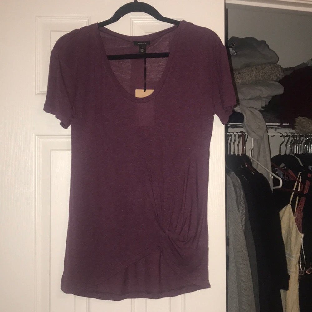 soft purple short sleeve t-shirt